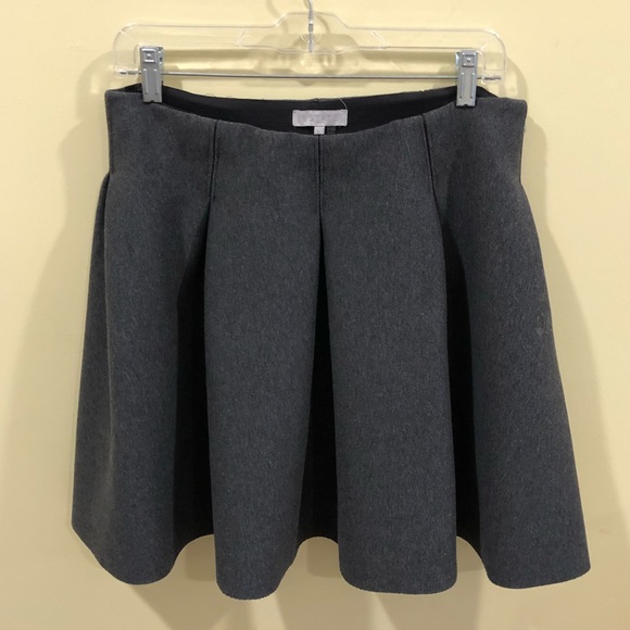 1. State Dresses & Skirts - 1. State Heather Gray Skater Skirt Size Large